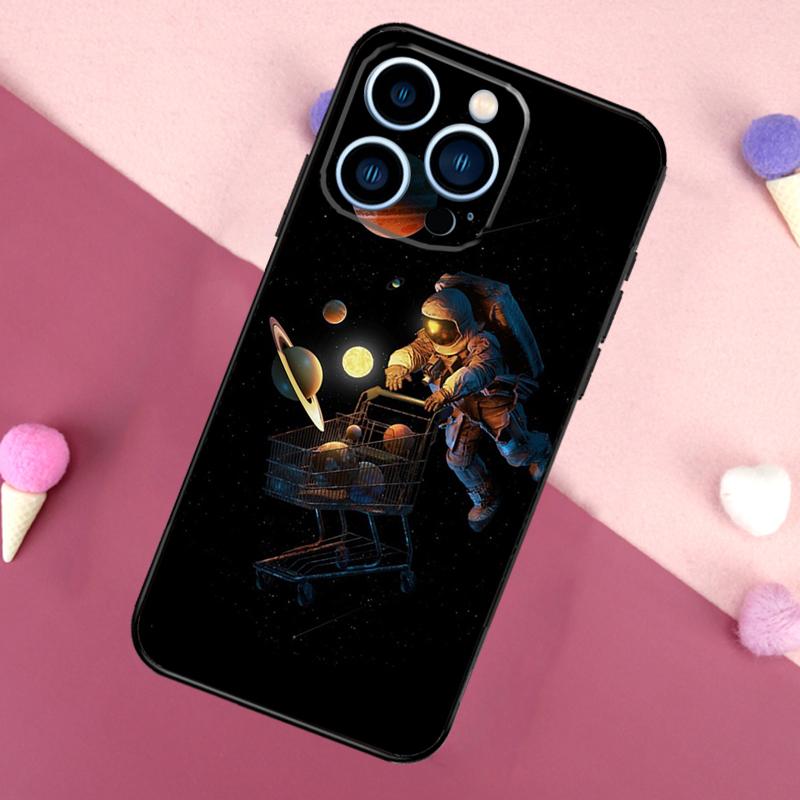 Чехол для телефона «Планеты Космоса Солнечной Системы» для iPhone 16 15 11 12 13 14 Pro Max Mini X XS Max XR Plus Полное покрытие