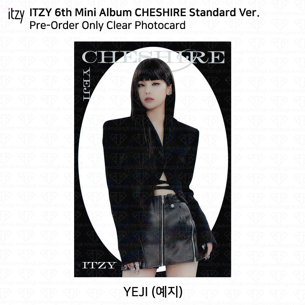 ITZY 6th Mini Album Cheshire Official Photocard Clear Card Neon 4cut Film KPOP