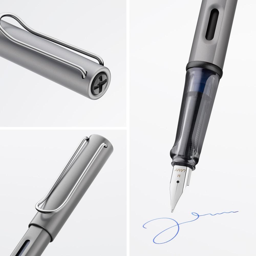 LAMY Fountain Pen EF Extra Fine Point Ulster Graphite L26-EF Dual-use Regular Imported Product