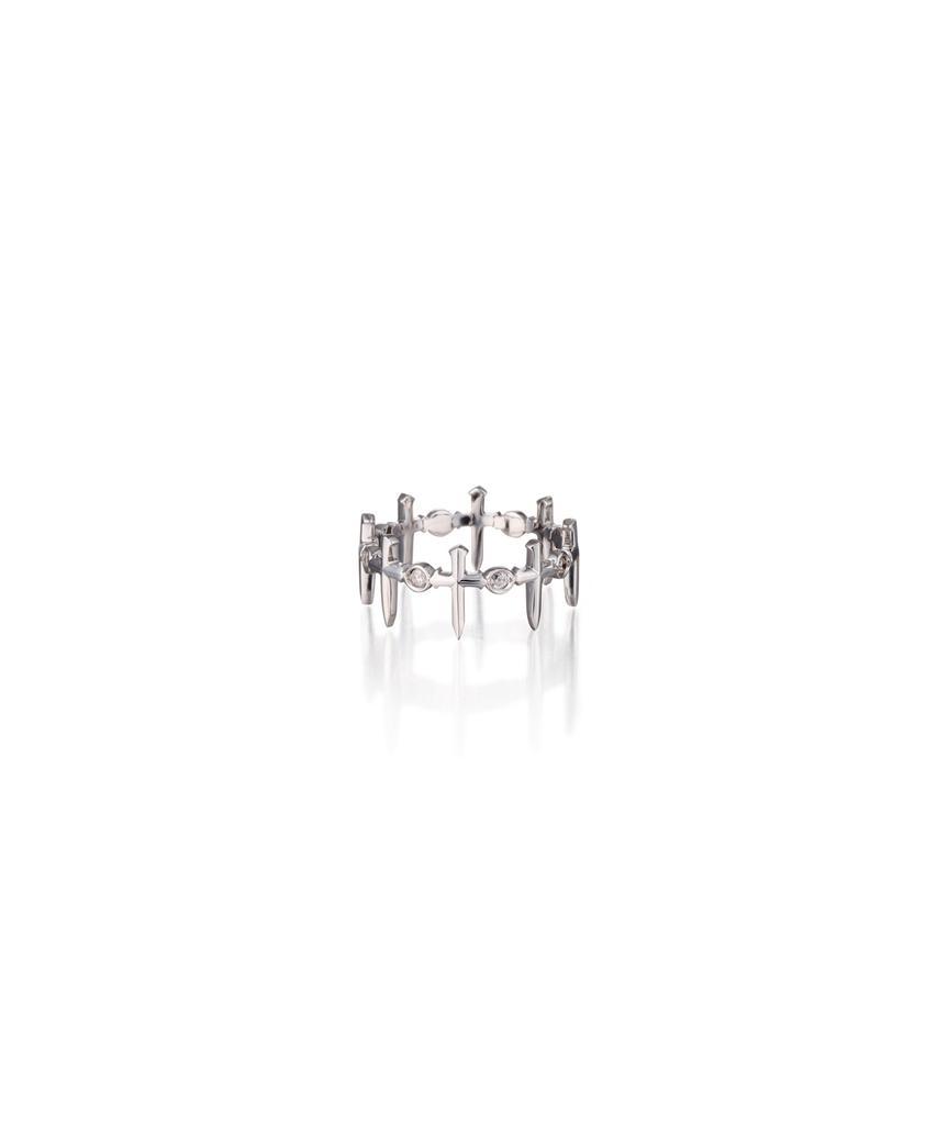 Trencadism Alexander Ring 18K Gold Diamond Ring Alexander Ring Axr8Rpvp