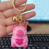 Подвеска на сумку «Я люблю тебя» в виде капибары, светящаяся в виде капибары, светящийся в виде капибары, брелок для ключей «Звук капибары» для девочек