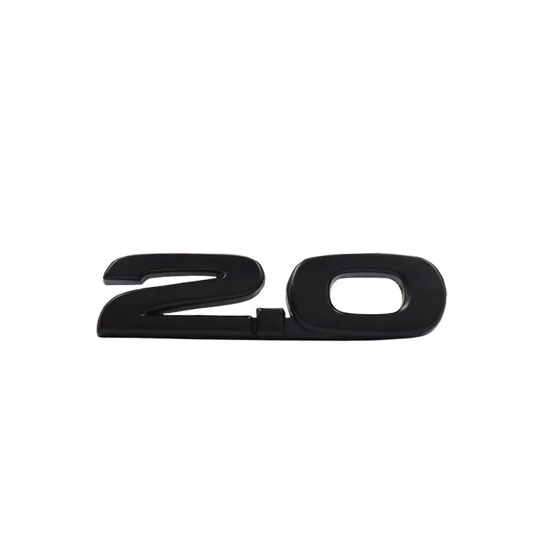 3D 2.0 Car Fender Side trunk Nameplate Decal Emblem Badge Sticker for CX-5 CX-7 CX-9 RX7 RX8 626 MX5