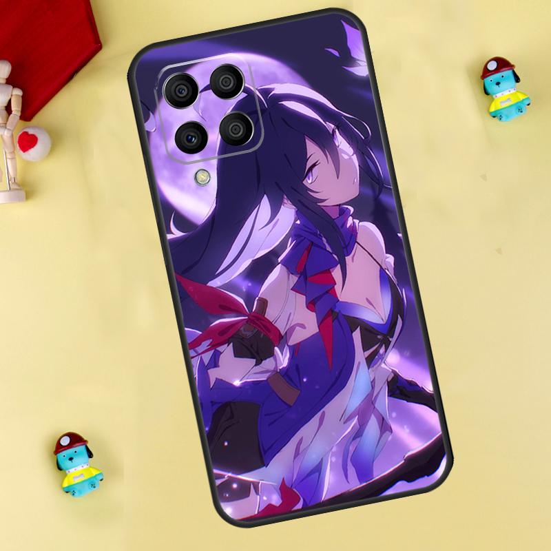Чехол Honkai Star Rail с изображением Зеле для Samsung Galaxy M13 M33 M53 M14 M12 M15 M06 M16 M36 M56 M31 M32 M52 M35 M55 M34 M54