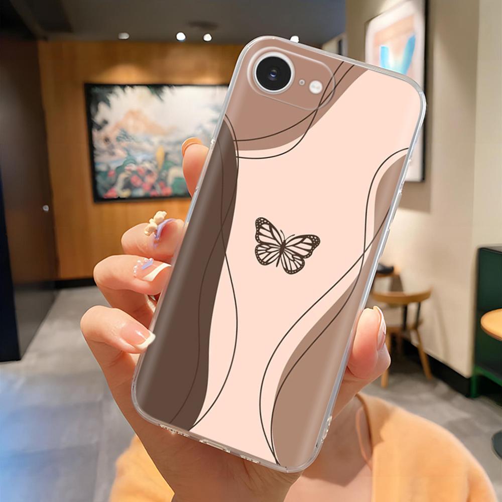 For Apple iphone 16e Case for iphone 16e Back Cover Shockproof Shell Cute Cartoon Painted Phone Case Cover for Apple iphone16e