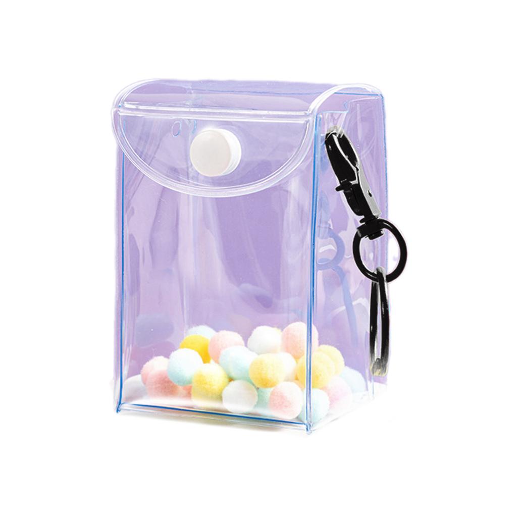 Мини прозрачный ПВХ брелок сумка кукольный витрина модный брелок из ПВХ материал подарок для любителей игрушек и модниц