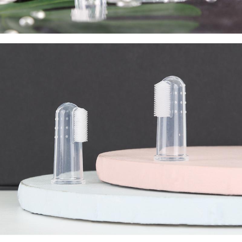 Супер мягкая зубная щетка на палец для домашних животных, щетка для собак Тедди, неприятный запах изо рта, зубной камень, инструмент для ухода за зубами, чистка собак, кошек, силикагель, товары для домашних животных