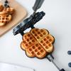 The Waffle Baking Pan Is Suitable for Waffle Love Molds for Kitchen Gas Stoves