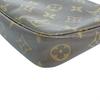 Louis Vuitton Клатч-кошелек Pochette Accessoires из канвы Monogram, коричневый, M51980, б/у