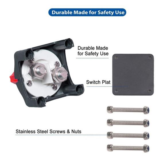 Автомобиль Лодка Грузовик Транспортные средства Изолятор аккумуляторной батареи Отключение электропитания Аварийный выключатель