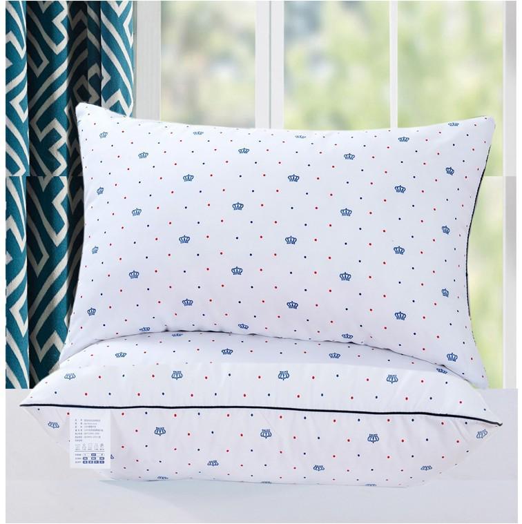 Подушки для поддержки шеи гостиничного качества, пара, для дома и общежития