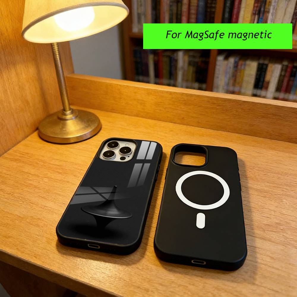 S-Spinning top Phone Case For iPhone17,16,15,14,13,12,11 Plus,Pro Magnetic with Magsafe Wireless Charging