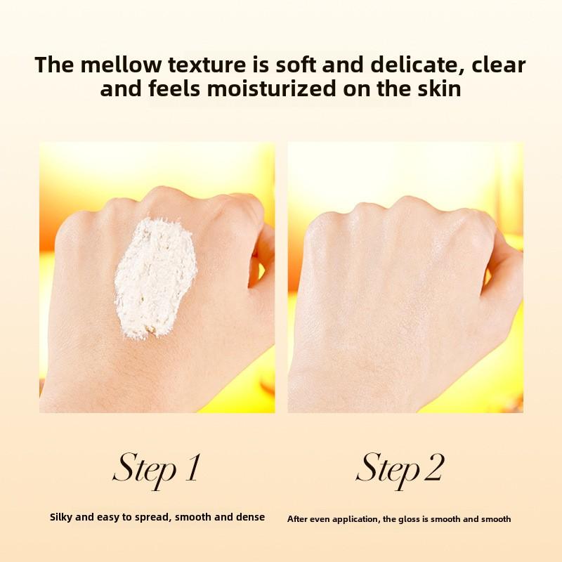 Роскошный двухкомпонентный дрожжевой увлажняющий осветляющий крем для лица, гладкий увлажняющий крем для сияния кожи для всех типов кожи