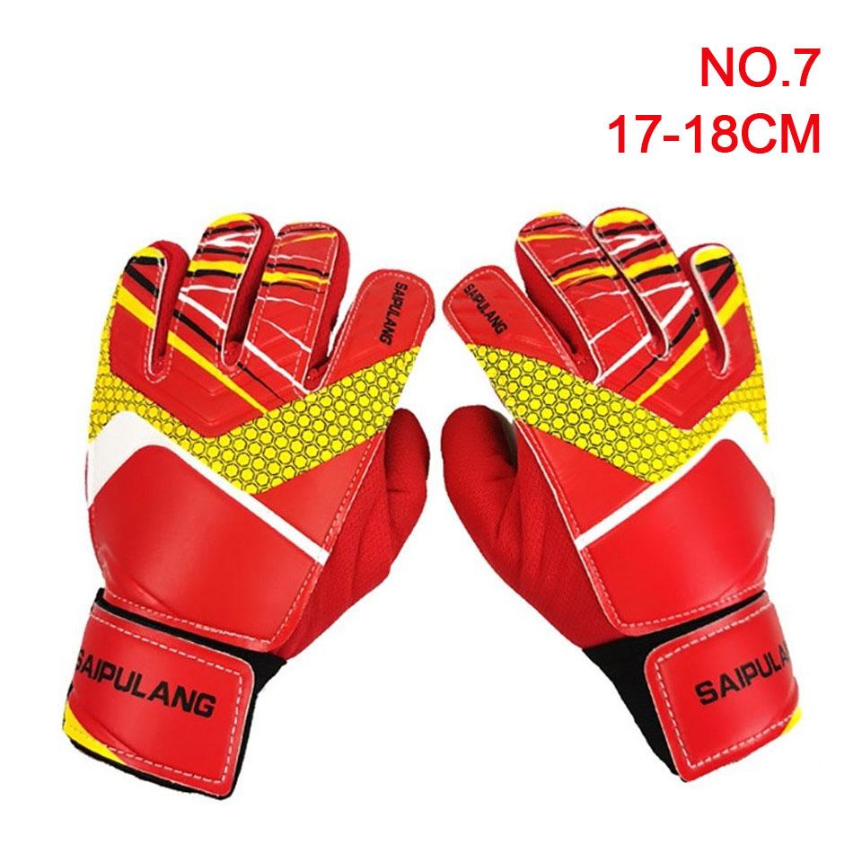 Loogdeel Профессиональные футбольные тренировочные вратарские перчатки детские взрослые для вратаря утолщенные латексные футбольные перчатки защита рук и пальцев