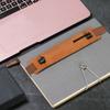 3pcs Hot Sale Portable Pu Leather Pen Clip Pen Bag Pencil Case Pen Holder
