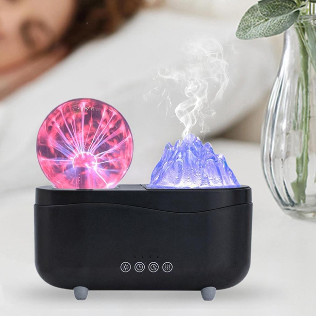 Simulation Flame Essential Oil Diffuser Essential Oil Flame Lamp for Home
