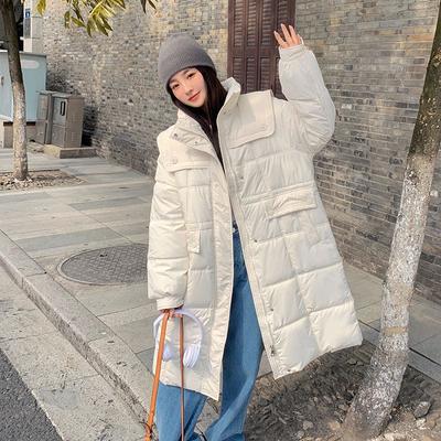 Новое поступление, высококачественное модное и теплое женское хлопковое пальто свободного покроя в корейском стиле на зиму