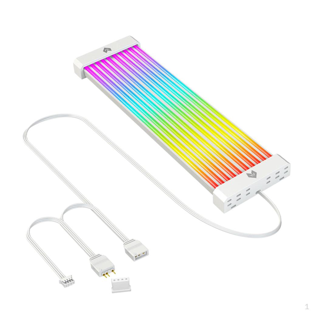 Удлинительный кабель питания RGB для ПК с магнитным креплением Гибкая светодиодная лента