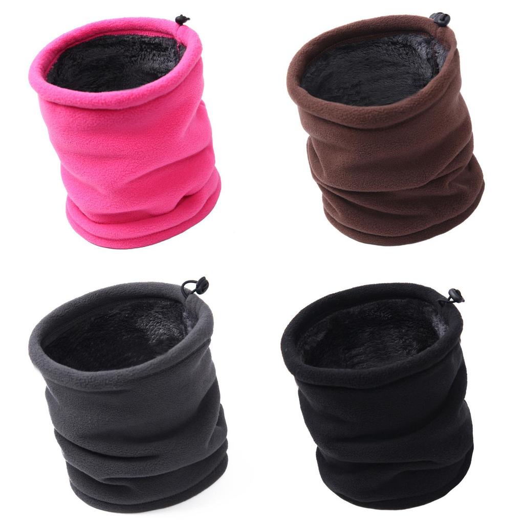 Уютный мужской женский флисовый бафф снуд шарф шапка унисекс термо лыжная одежда