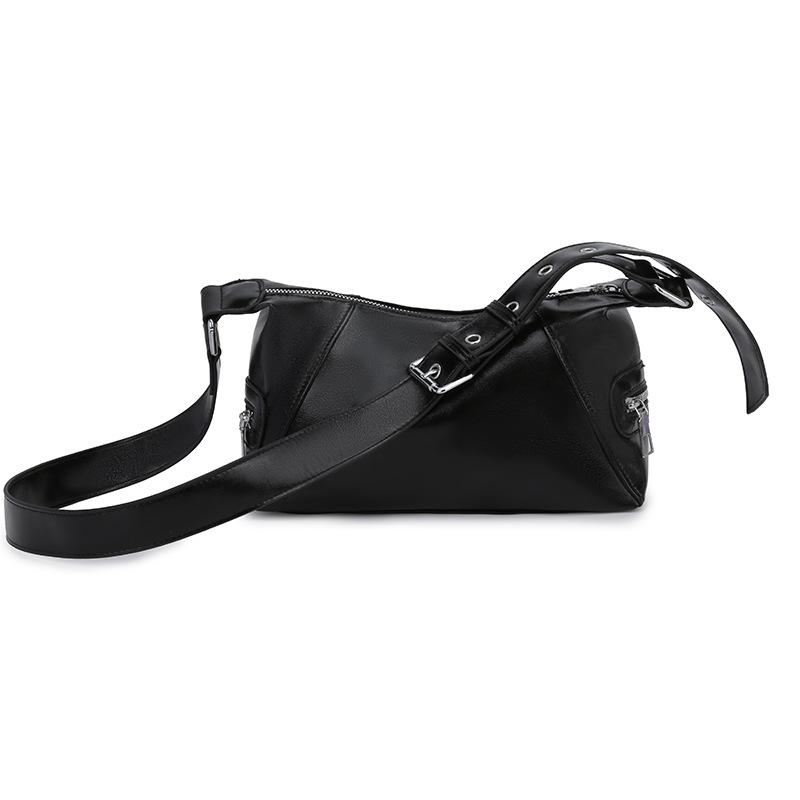 2025 новая персонализированная сумка-тоут в стиле Spice Girl, простая, трендовая, крутая, однотонная, модная, универсальная, для поездок на работу, из мягкой кожи, сумка-мессенджер для женщин