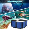 Diving Weight Belt with 4 Pockets Quick-Release Buckle and Adjustable Webbing Weight Pouch Belt Easy To Use