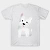 Футболка женская Westie Dog Harajuku Print Kawaii футболка летняя с коротким рукавом женская футболка топ футболка