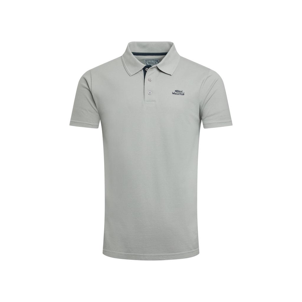 Weird Fish Mens Miles Pique Organic Polo Shirt