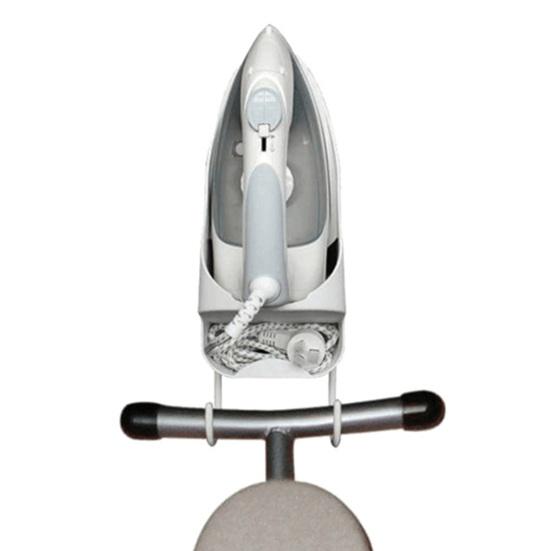 Вешалка для гладильной доски, настенное крепление, держатель для электрического утюга, термостойкая гладильная доска для хранения, органайзер для прачечной для дома, спальни, отеля