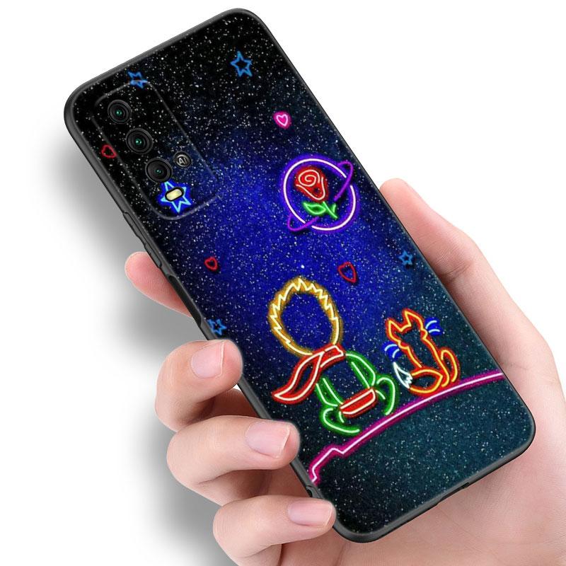 Чехол для телефона Art Little Prince для Xiaomi Redmi Note 5 6 9T K20 K40 K50 Pro 7A 8A 9A 9C 9i 10A 10C A1 S2 Мягкий черный чехол из ТПУ