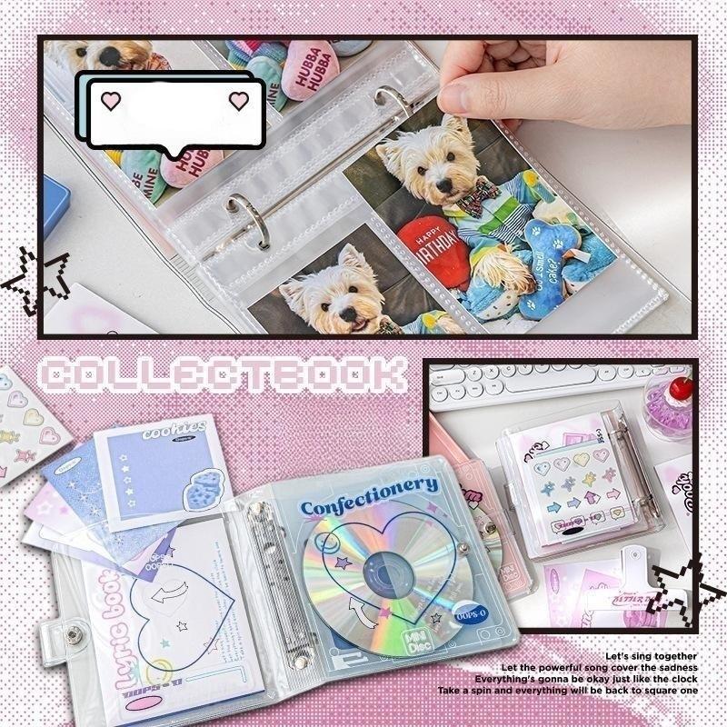 Суббренд Rosyposy Oops O Disc, винтажный компакт-диск, альбом Polaroid, небольшой флип-лист с карточками