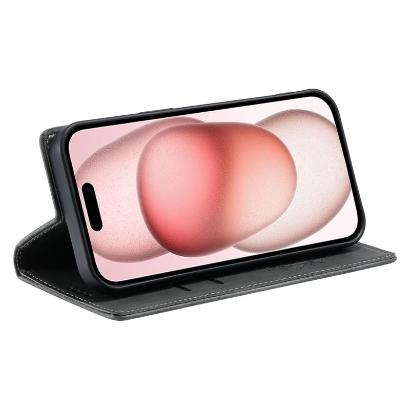 Strong Magnetic Wallet Case with Card Slot for iPhone 15 14 13 12 11 Pro Max SE 8 Plus Stand Flip Leather Cover for 13 pro