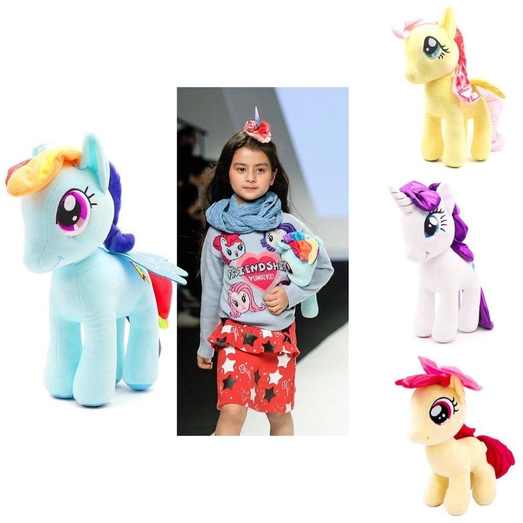 High-quality My Little Pony Plush Toy Twilight Sparkle Pinkie Pie Comfortable Dolls