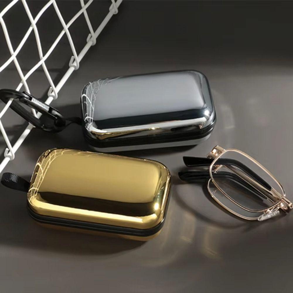 Stainless Steel Eyeglass Case Portable Presbyopic Storage Case Reading Glasses Box Outdoor