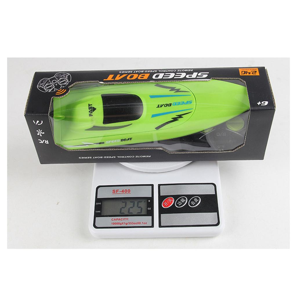 Водный катер с дистанционным управлением, четырехходовой 2.4G катер с дистанционным управлением, перезаряжаемый катер, двухскоростной, электрическая игрушка без батареек