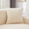 Jacquard Knitte Twill Throw Pillow Cover Soft Solid Decorative Square Cushion Case For Sofa Bedroom Home 45x45cm Cozy Pillowcase