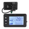 Electric Bike LCD Display Control Panel Bicycle Speedometer Electric Scooter LCD Panel with 5 Pin Connector for
