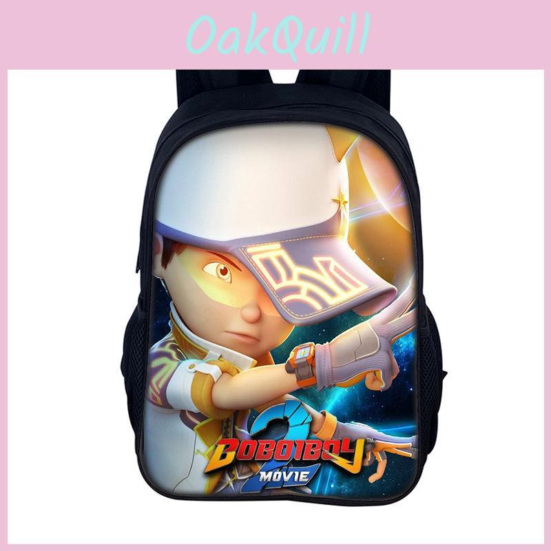 Школьный рюкзак Boboiboy Герои Элементов из прочного нейлона для учеников начальной школы
