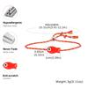 Trendy Multicolored Ceramic Fish Bracelet for Women Adjustable Handmade Woven Rope Wristband Bobo Jewelry Summer Beach Party