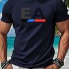 New Pattern Printed Summer Unisexs RoundNeck ShortSleeved TShirt Unisexs Casual Sports Fitness TShirt ExtraLarge UnisexstShirt