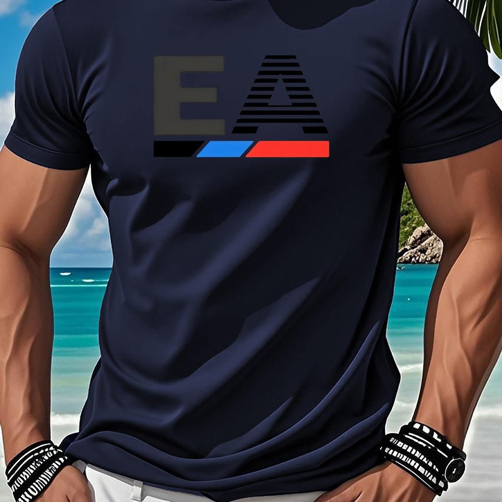 New Pattern Printed Summer Unisexs RoundNeck ShortSleeved TShirt Unisexs Casual Sports Fitness TShirt ExtraLarge UnisexstShirt