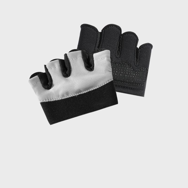 Coexistence Workout Palm Guard Four-Finger Breathable Anti-Slip Polyester Weightlifting Gloves Bodybuilding Hand Grips Fitness