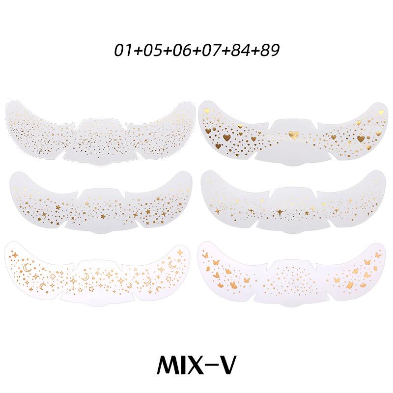 Имитация веснушек, наклейка для макияжа, наклейка на лицо, водостойкая и потостойкая, натуральный цвет веснушек, бронзирующая, горячее серебро, наклейка-тату