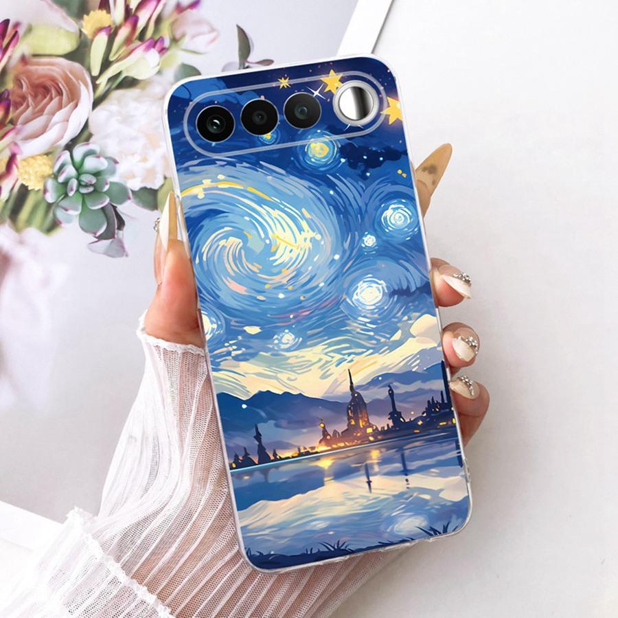 For Realme 16 5G Cases Cute Cat Cartoons Painted Soft Silicone Bumper Shell For Realme16 5G RMX5171 Phone Coque