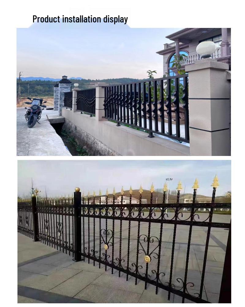 Zinc Steel Art Fence for School Courtyard and Construction Site