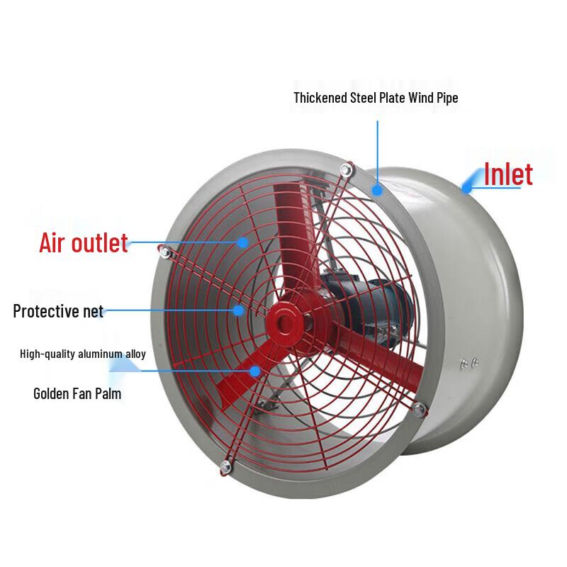 VOSTE CBF Industrial Explosion-Proof Duct Fan