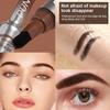 Квадратная кисть Wild Eyebrow Cream Painting Paste Black Tea Brown Pressing 3D Dye Dip Eyebrow Enhancers Cream Изменение линии роста волос