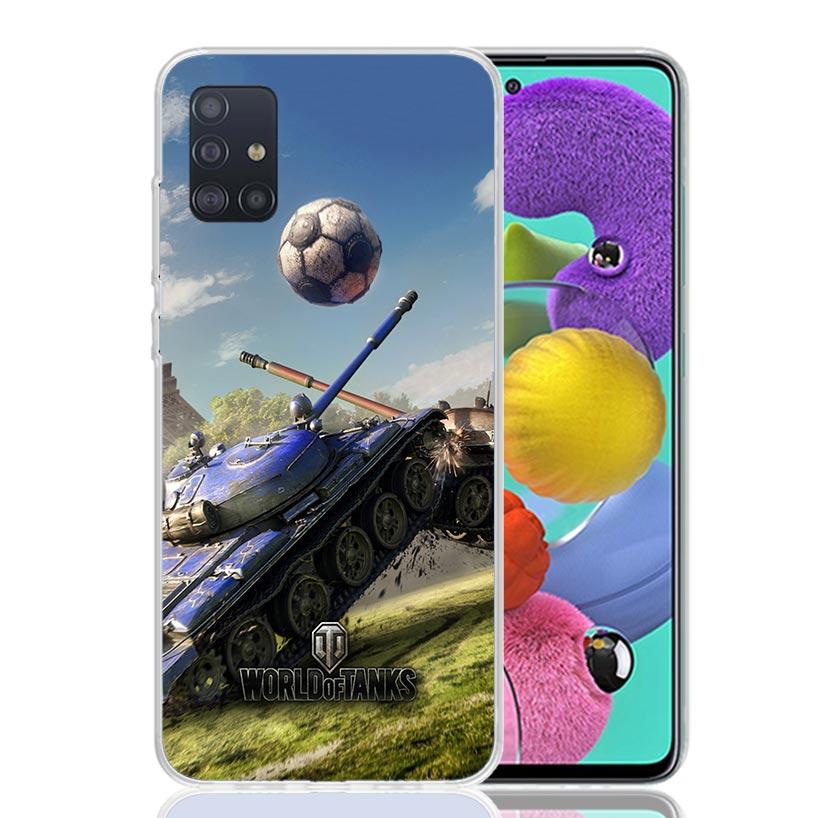 Чехол для телефона World of Tanks для Samsung Galaxy A52 A32 A22 A12 A02S A50S A30S A51 A31 AA71 Note 20 Ultra 10 S10 Plus Galaxy A52 A4