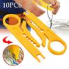 Hand Strip Data Cable Wire Punch Cutter Stripper Manual Pliers Mini High Quality