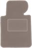 Beige driver's mat for: BMW 3 E46 compact, coupe, sedan, station wagon, touring (1998-2007)
