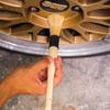 Boars Hair Detailing Brush Gentle Scratch Free Cleaning For Wheel, Grilles,Emblems,And Interior Surfaces,Versatile Multi