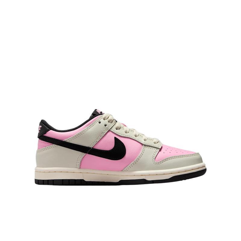 Nike Dunk Abrasion Resistant Low Top Kids' Skateboarding Shoes Pink Teenagers Sneakers FB9109-601